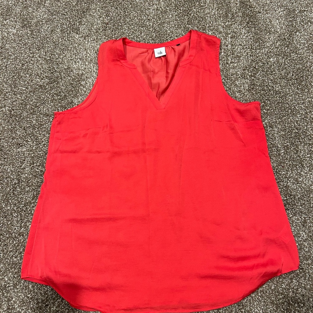 CAbi Vibrant Red Tank Top